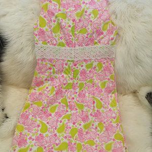 White Tag Lilly Dress